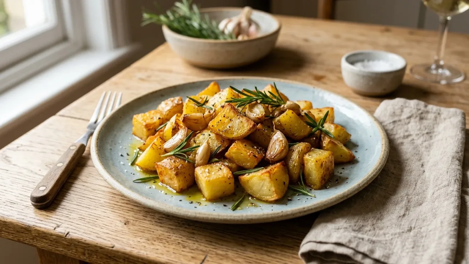 Batata ao Alho