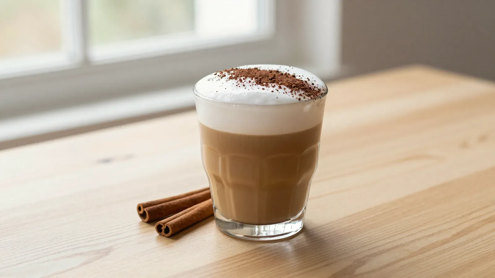 Cappuccino Fit (Com Toque de Cacau e Canela)