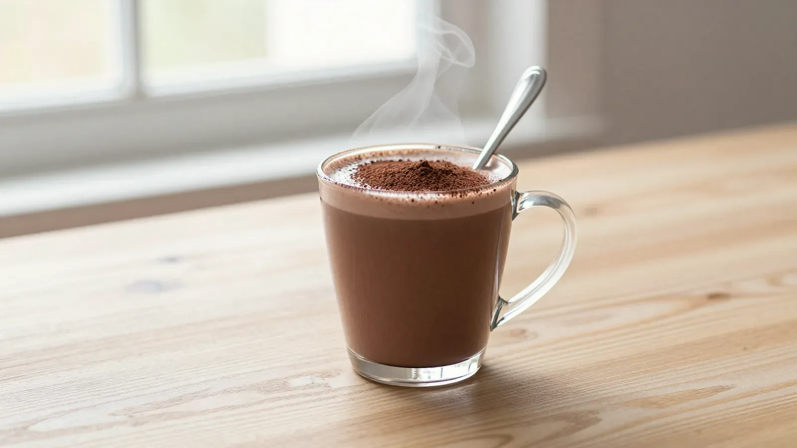 Chocolate Quente Fit e Cremoso