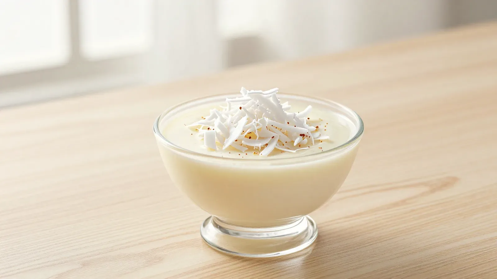 Cuscuz de Tapioca com Coco