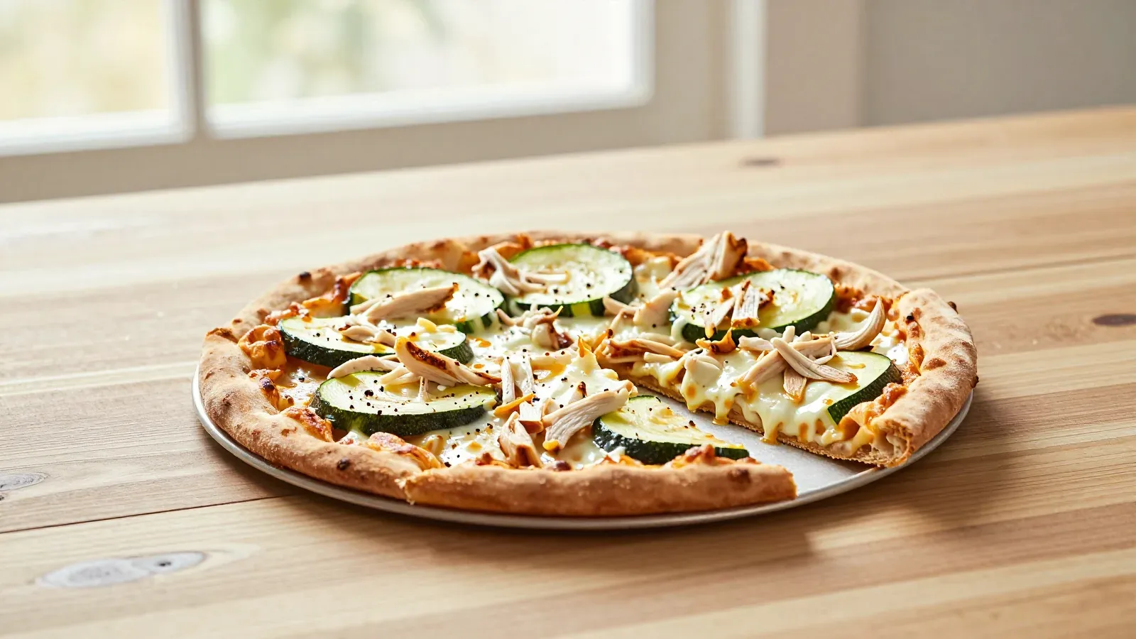 Pizza de Abobrinha